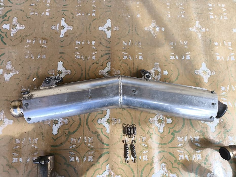 KTM Lc4 wydech tłumik kolektor komplet