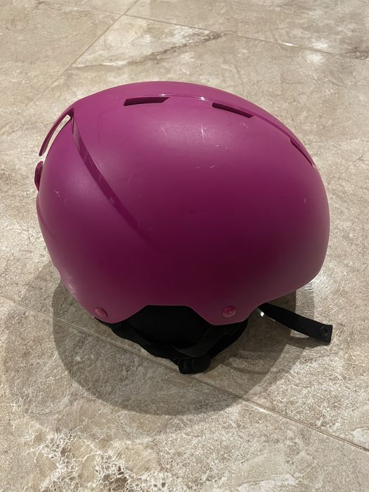 Kask różowy i niebieski 2 szt. narciarski