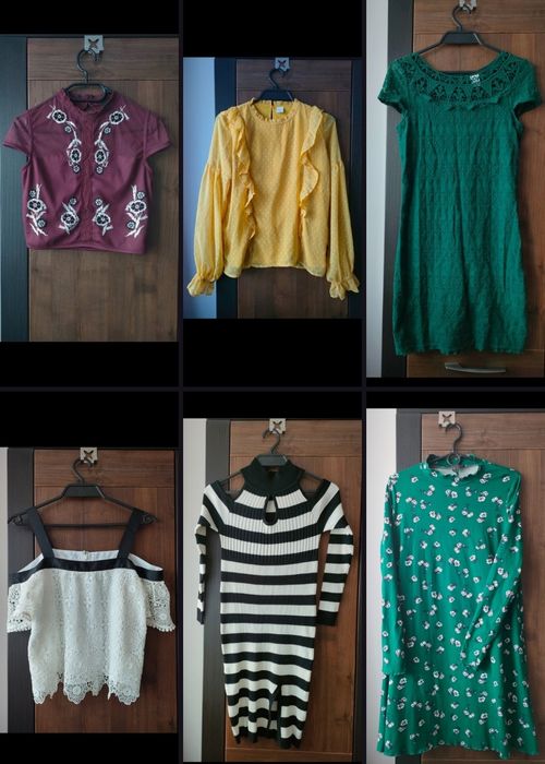 Mega paka ubrań damskich 15 sztuk OKAZJA ubrania damskie giga paka