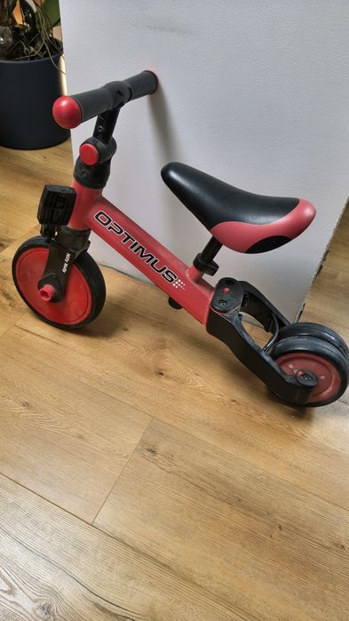 Rowerek biegowy trójkołowy 3w1