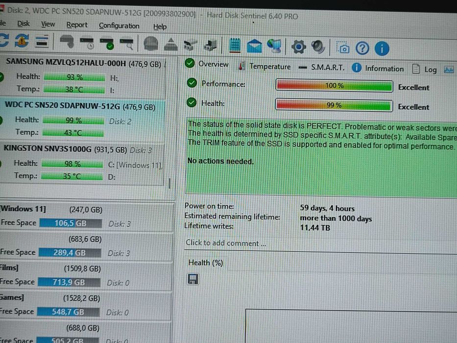 Накопичувач  SSD M2 500Gb і 1tb Samsung EVO 970  i WD 512Gb