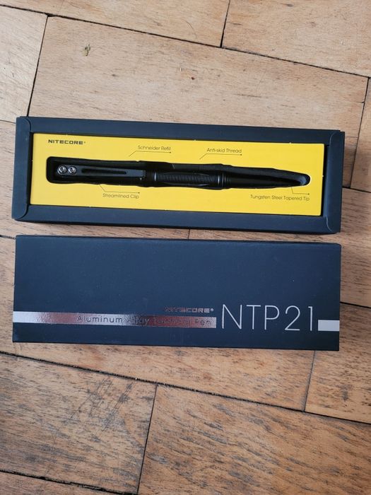 Długopis taktyczny Nitecore NTP21 wybijak Survival
NoWy