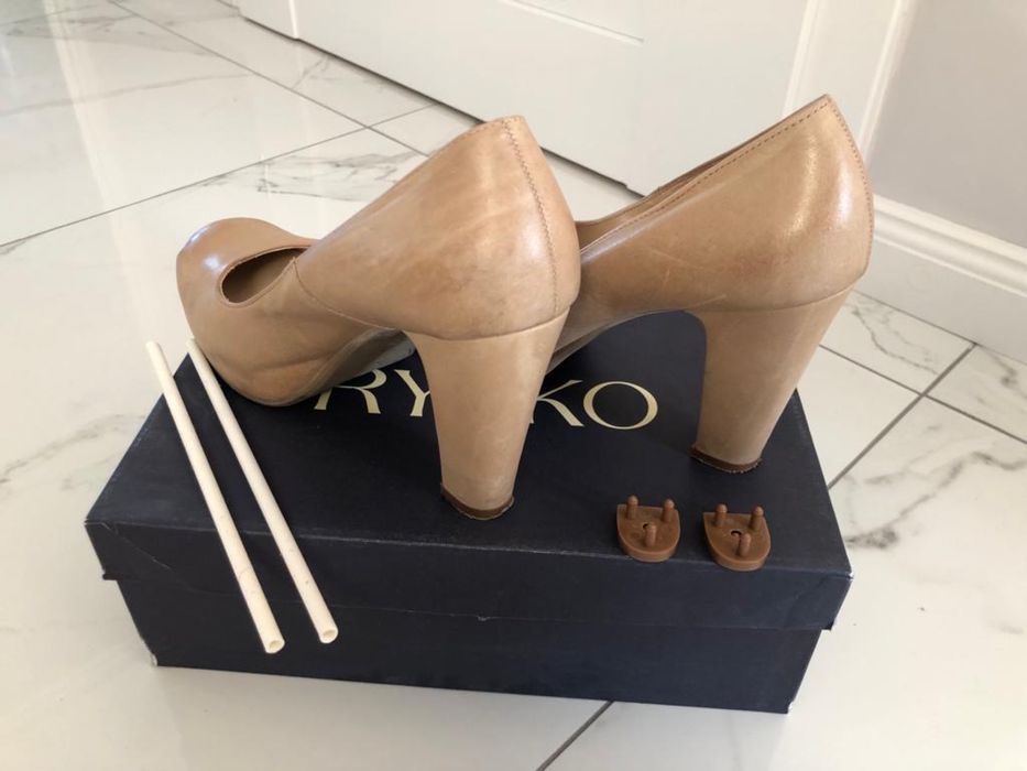 Buty na wysokim obcasie