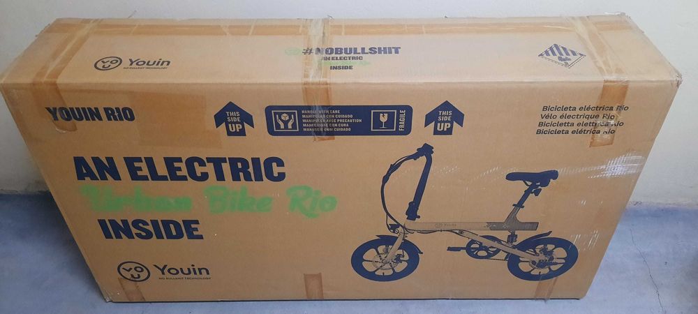 Bicicleta elétrica urbana Youin Rio