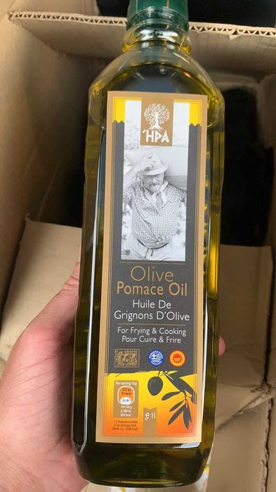 Оливкова олія HPA Pomace 1 л, Греція / Оливковое масло