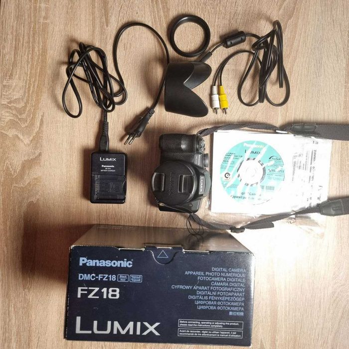 Фотоапарат Panasonic Lumix DMC FZ18 — 18× оптичний зум