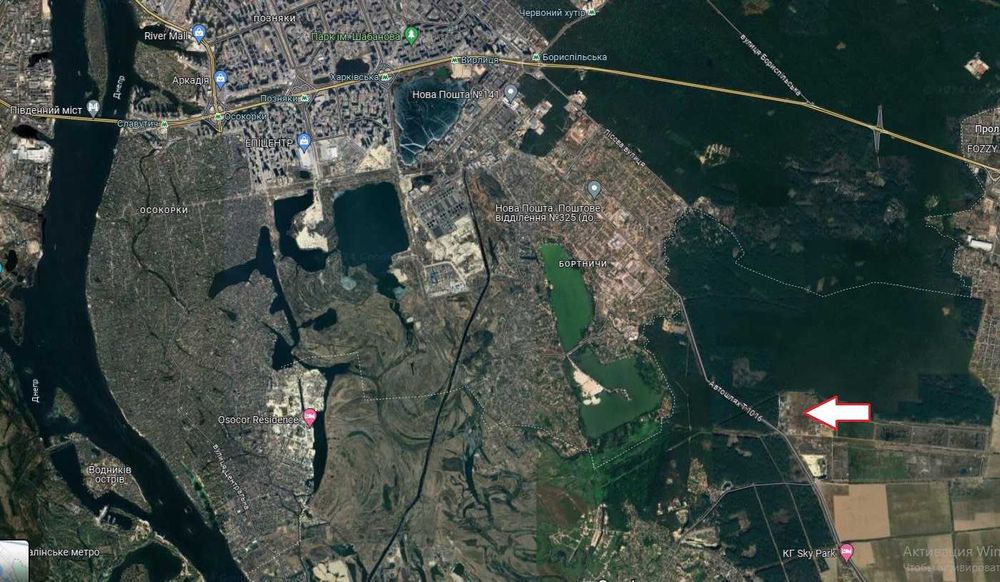 Гнедин земельный участок 2га под коммерцию