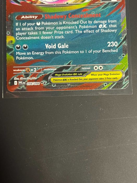 Mega Gengar EX 056/094 Pokémon Prize Pack Series 9