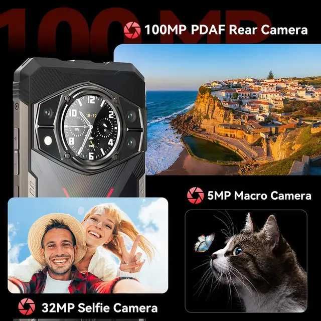 Смартфон Cubot KingKong AX 12/256Gb 120Hz Helio G99 Fast Charge Global