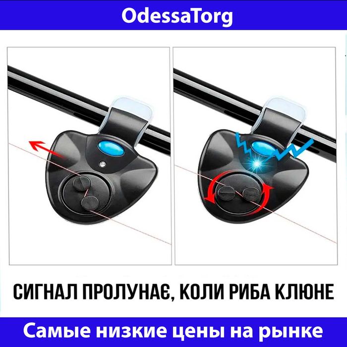 Сигнализатор поклевки для удочки Catcher FISH INDICATOR Сигнализатор