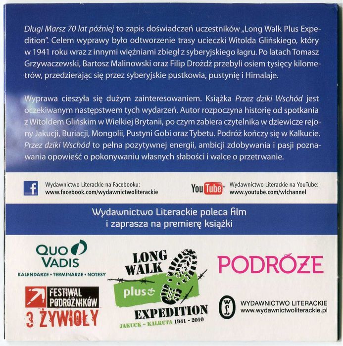 Przez Dziki Wschód film DVD