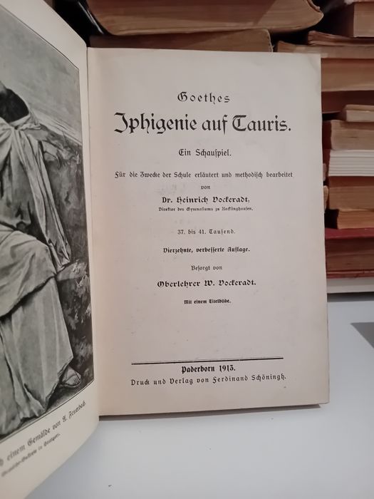 Iphigenie auf Tauris Goethe 1913