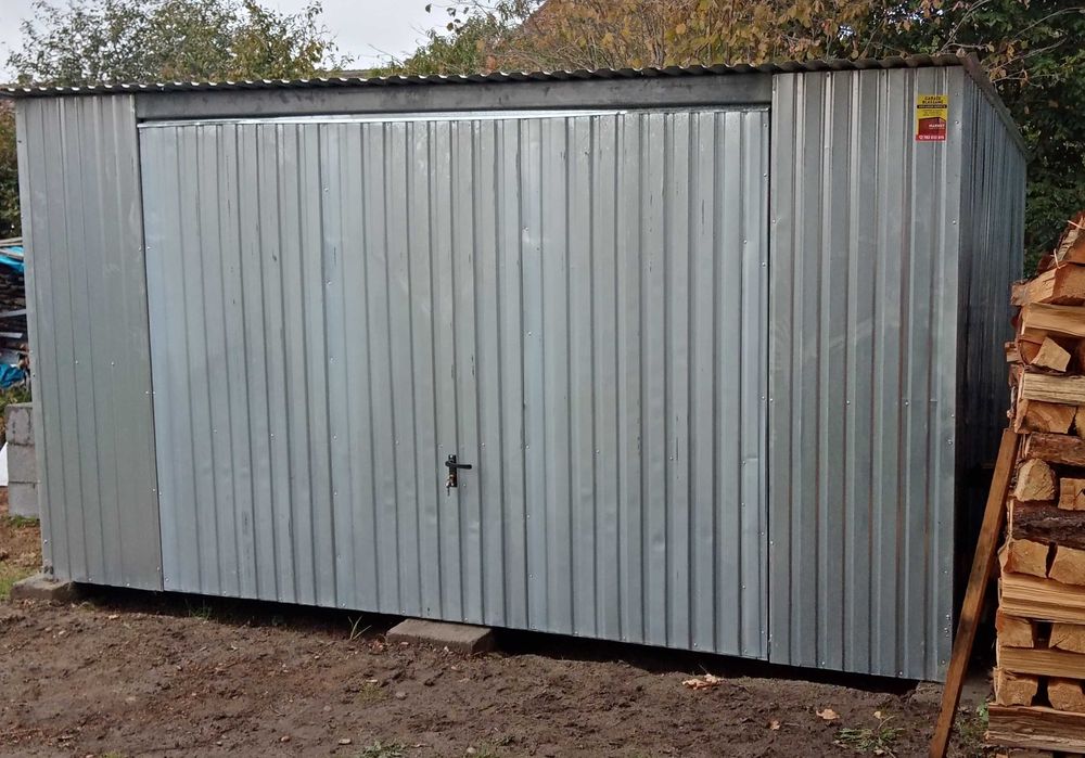 Garaż blaszany 3x5 II gatunek KRASNYSTAW