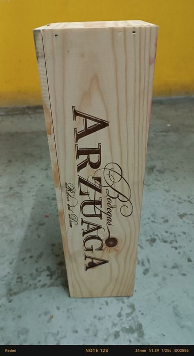 Caixa de Madeira Original Arzuaga Reserva Especial 2018 – Vazia