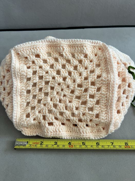 Mala de Croché Feita à Mão – Única e Estilosa!