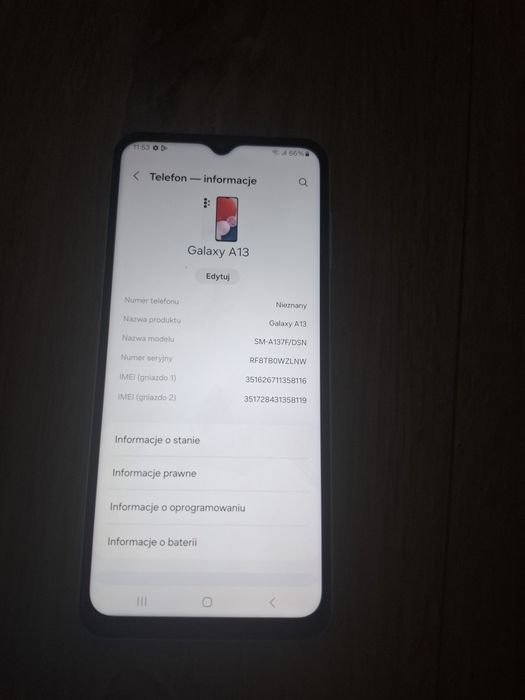 Sprzedam Samsung a13