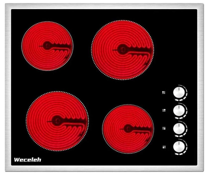 Płyta grzewcza ceramiczna do zabudowy 4 strefy 60 cm Weceleh WEC604R