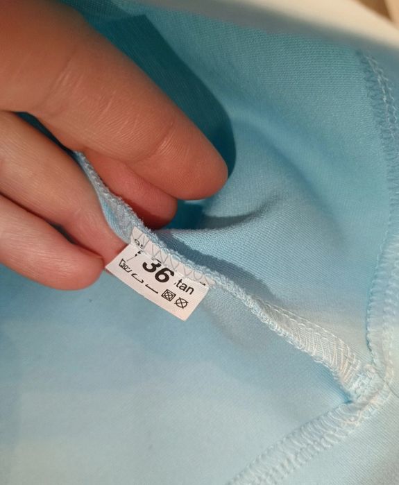 Bluzka damska rękaw 3/4 koszula Malecka S 36