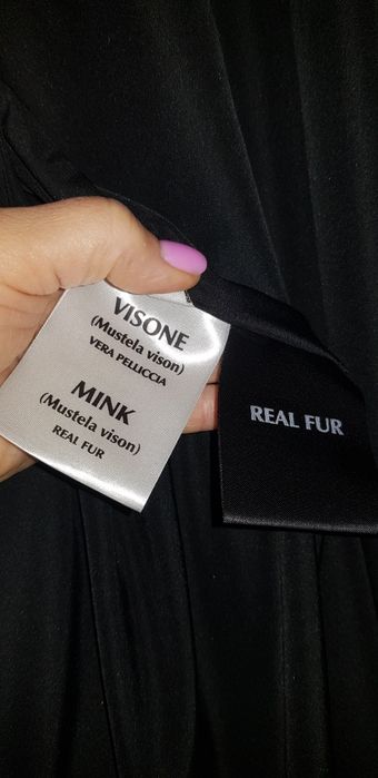 nowe futro z noreki  Black Gamon