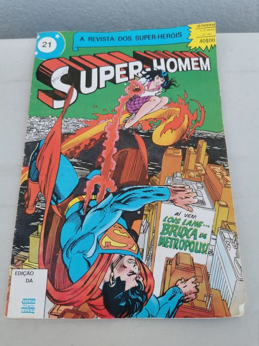 Revista antiga Super-Homem