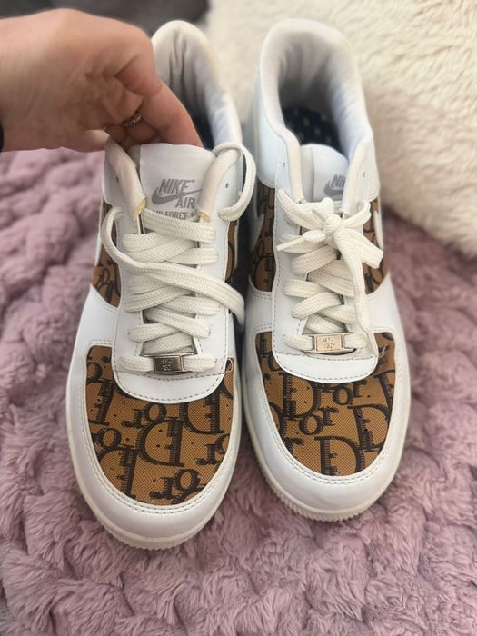 Buty nike air force 1 dior sneakersy