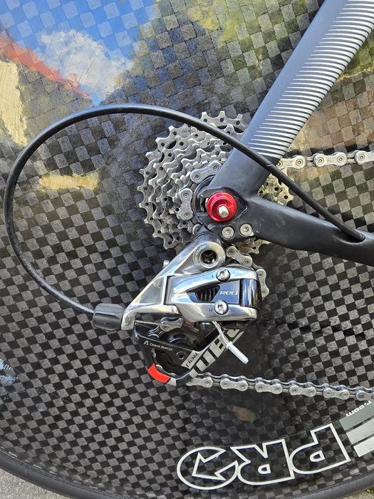 Rower Czasowy TT Scott Plazma 3, Red, Dysk roz.54/M