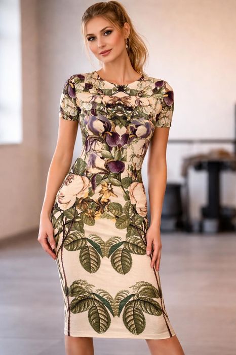 sukienka midi Asos M