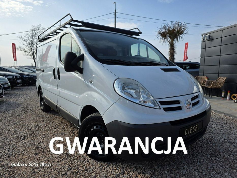 Nissan Primastar  2.0CDTI#90PS#Klima#Elektryka#Bagażnik Dachowy#Świeży Import#Gwarancja!