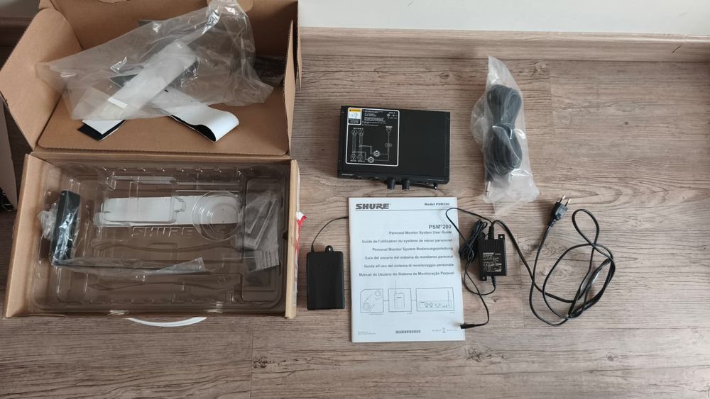 Shure PSM200 - Sistema de Monitorização Auricular In-Ear