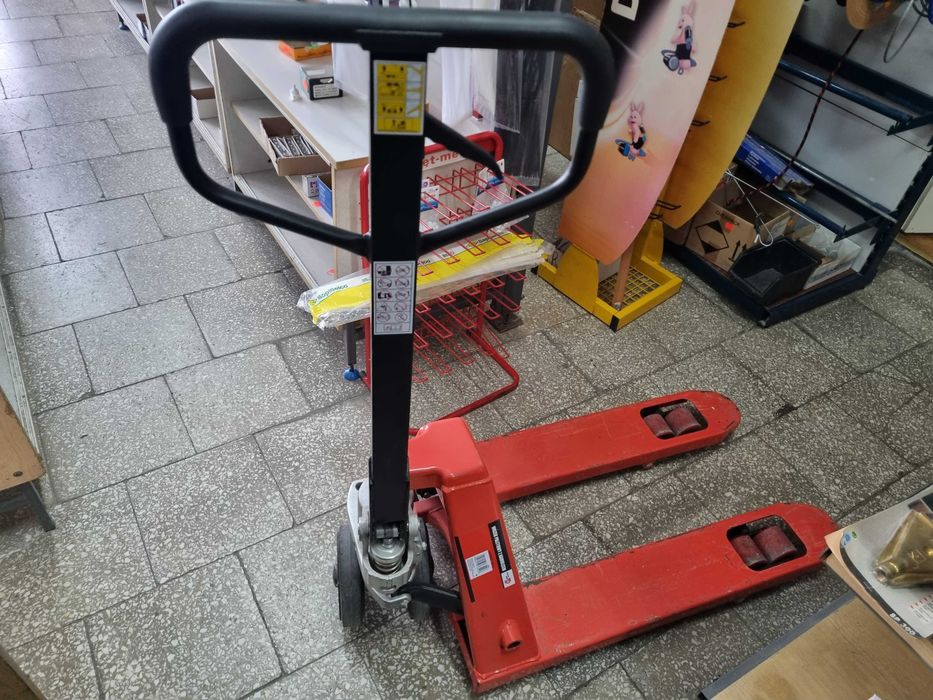 Wózek paletowy ręczny z hamulcem 2000kg