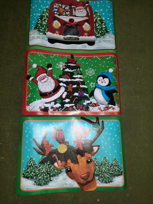 Подносы новогодние