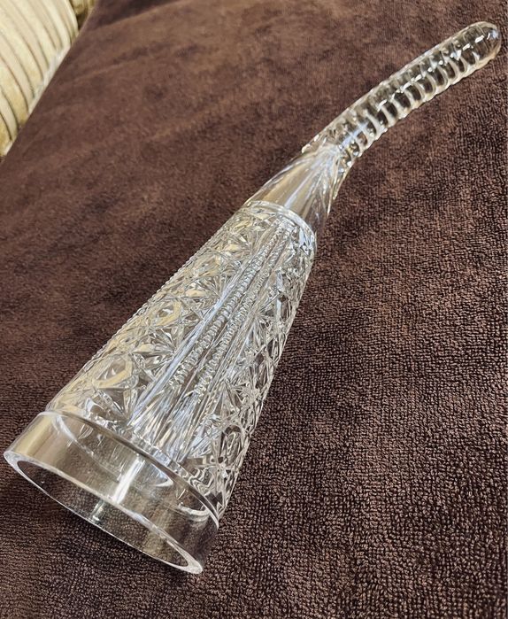 Хрустальний рог ссср кришталь СРСР