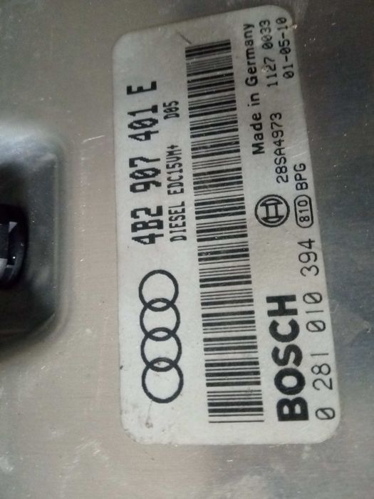Centralina motor / ECU AUDI A6 (4B2, C5)