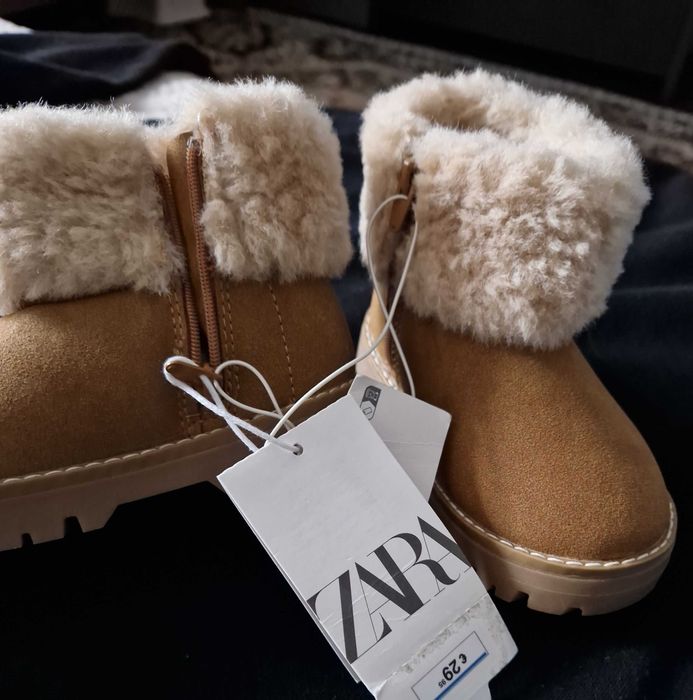 Дитячі зимові чобітки ZARA