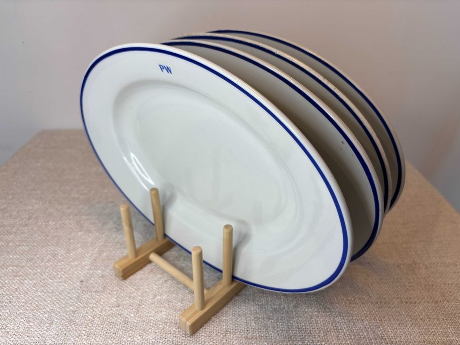 Porcelana Lubiana - półmisek / PRL / o wymiarach 34 cm na 24 cm