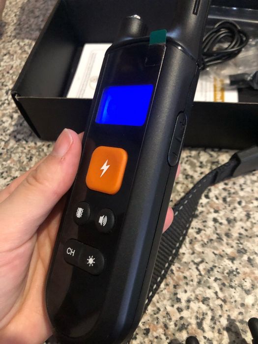 Coleira de treino para cães