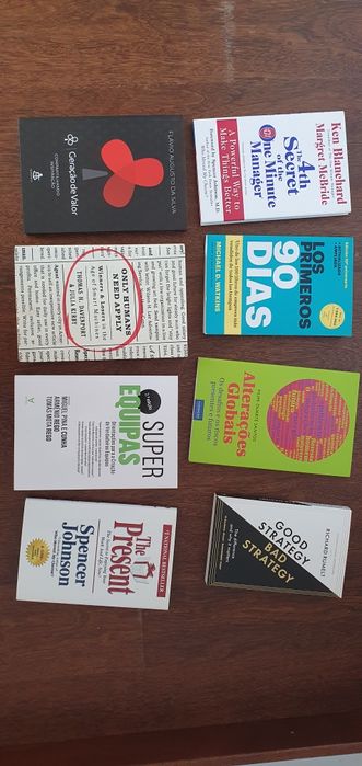 Livros gestão, liderança, desenvolvimento pessoal