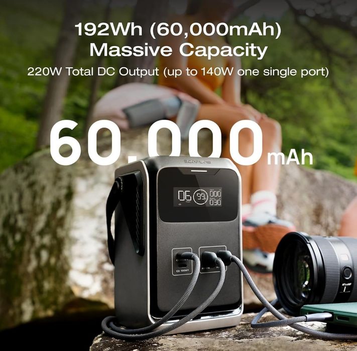 EcoFlow Trail 200 DC (EF-TX-192) нова зарядна станція