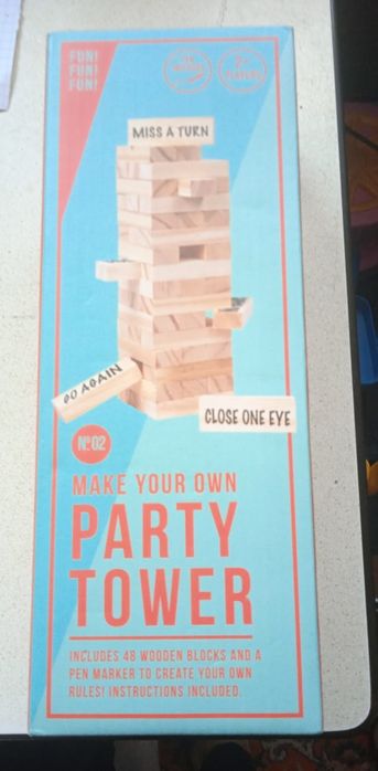 Новая игра Дженга