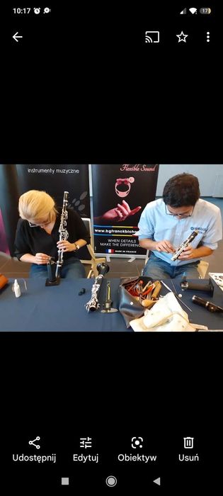 Klarnet Mendini drewniany