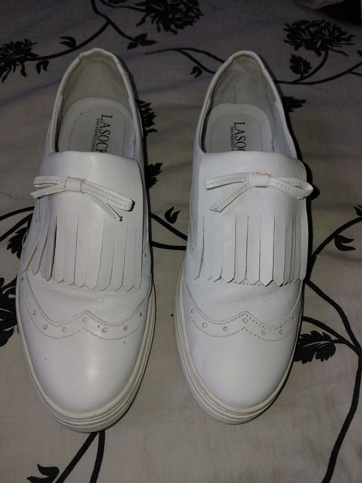 Skórzane mokasyny Lasocki