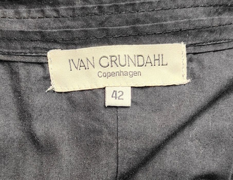 Wr) IVAN GRUNDAHL unikatowy płaszcz damski Roz.42
