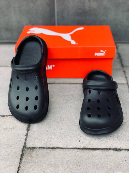 Крокси з антибактеріальним покриттям пума • чоловічі шльопки puma