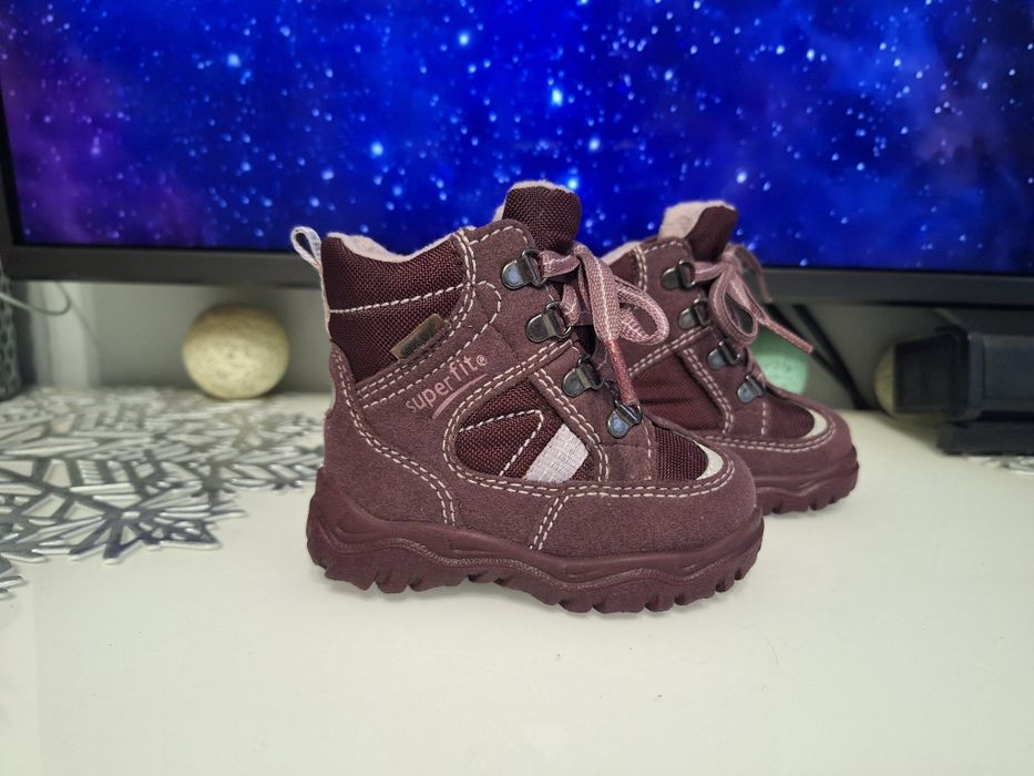 Buty zimowe śniegowce kozaki Gore-tex Superfit rozm.20