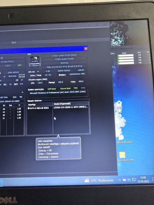 Laptop Dell bardzo dobry.