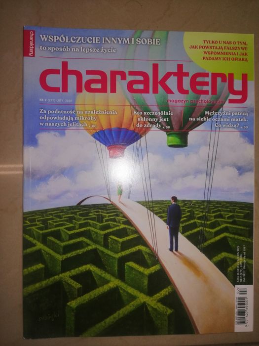 Psychologia gazetki psychologiczne Charaktery 4 sztuki