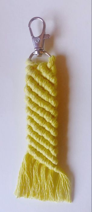 Macramé: Porta-Chaves + Base para Copos