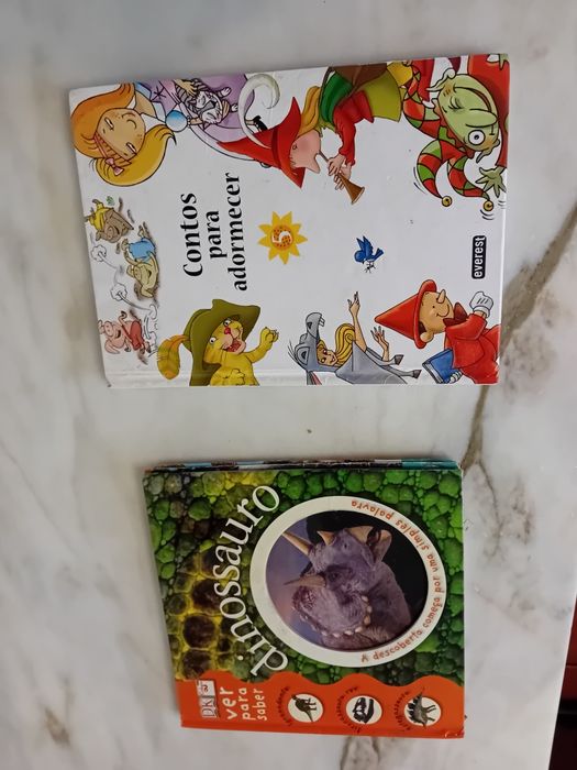Conjunto de 3 Livros Infantis Diversos