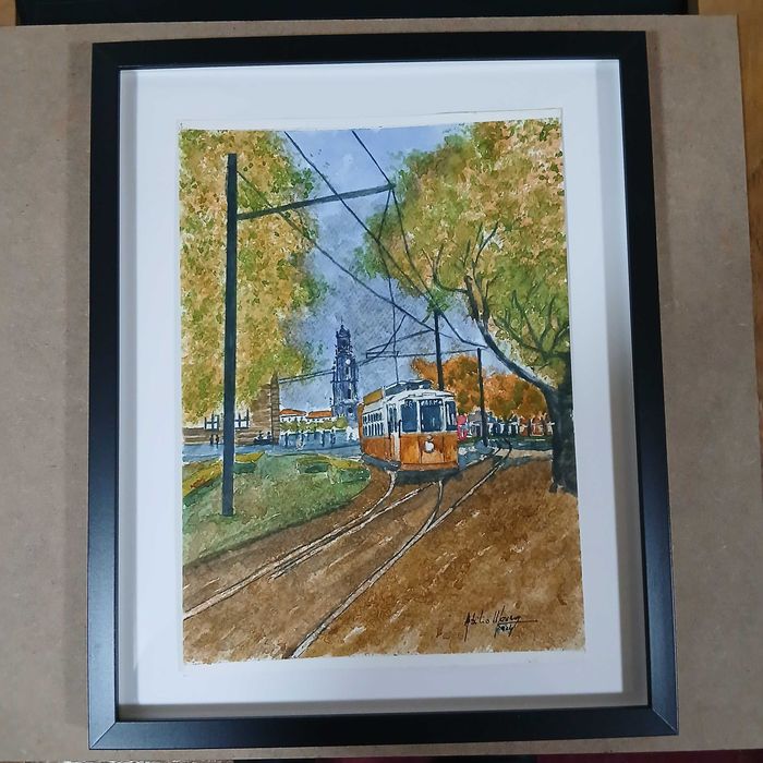 Aguarelas de pintor contemporâneo  (3)