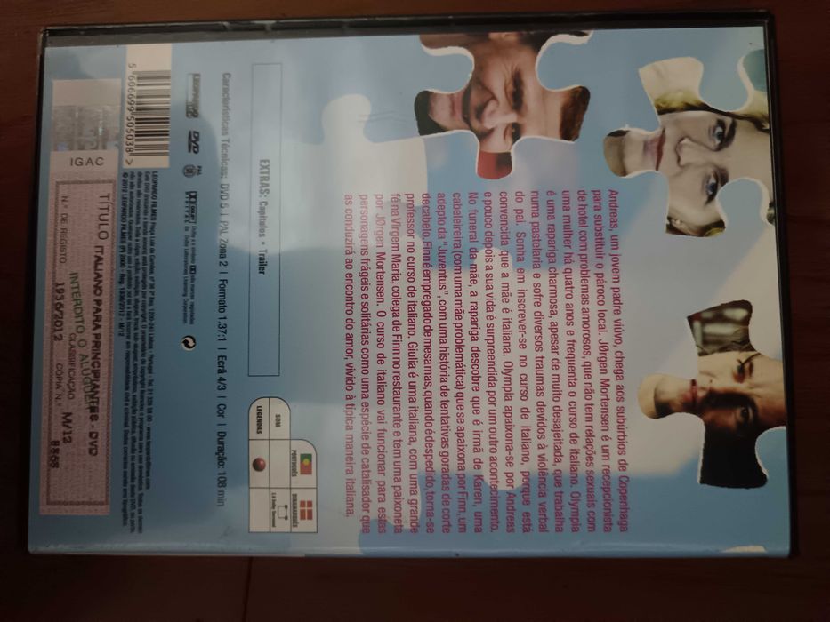 filme dvd original - italiano para principiantes